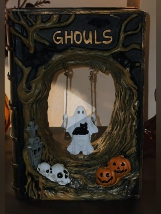 sweet street Other - Sweet Street Ghouls Book Viral Halloween Ghost on a Swing Swinging Halloween